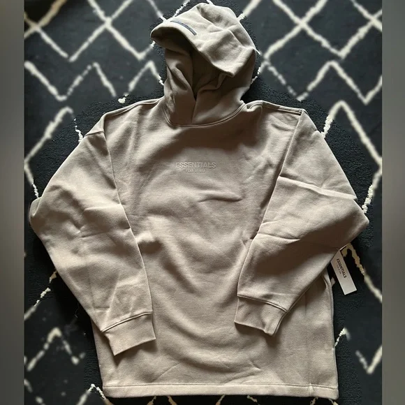 ESSENTIALS Fear of God Wood Relaxed Hoodie